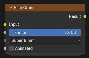 Film Grain node.