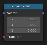 Project Point node.