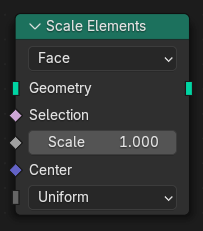 Scale Elements node.